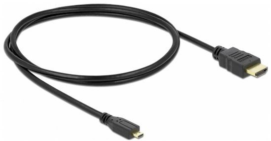 Delock Kabel HDMI A-D St-St 1.4 1,0m