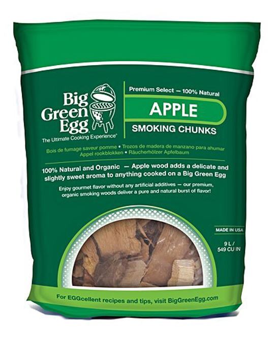 Big Green Egg Apple Chuncks 2 27 kg