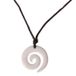 LGT JWLS Tribal Bone Surfer kettinghanger Maori Kuro
