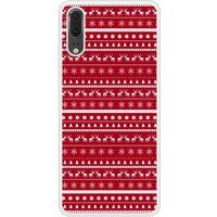 Rode Rode Kersttrui siliconen hoes compatibel met P20