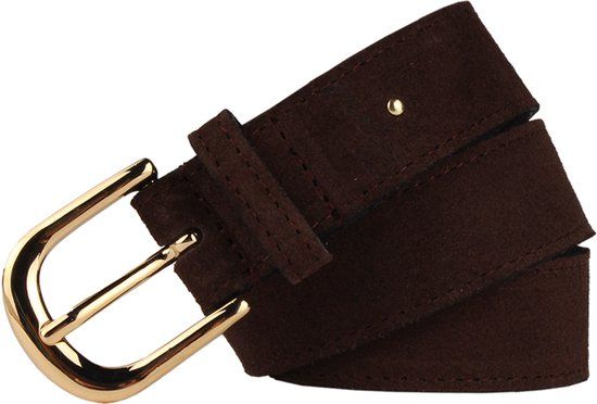 Legend Dames - Leren riem - Bruin - 90cm