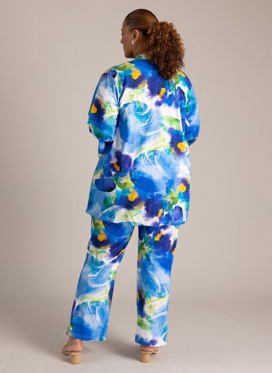 COLLETTA Maya Bottoms - Blue/Multi-Colour - maat 4(54/56)