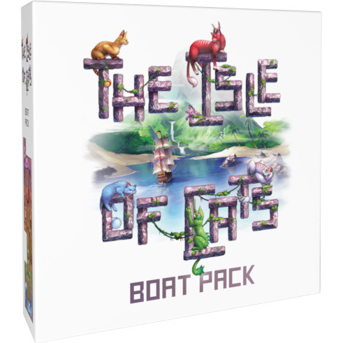 Asmodee The Isle Of Cats: Boat Pack Engels, Uitbreiding, 1 - 4 spelers, 60 - 90 minuten, Vanaf 8 jaar