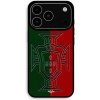 Maniacase Coque Pour iPhone 17 Pro Portugal logo vert et rouge