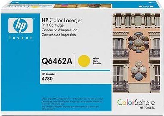HP 644A Yellow Toner Cartridge - Q6462AC - 12000 Pages