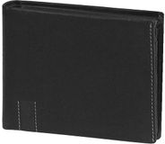 Maitre Maître Speciale make-up portemonnee leer 12 cm - Jongens - Horizontaal - zwart