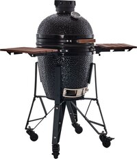 The Bastard - Medium Complete - Kamado Charcoal BBQ - Black