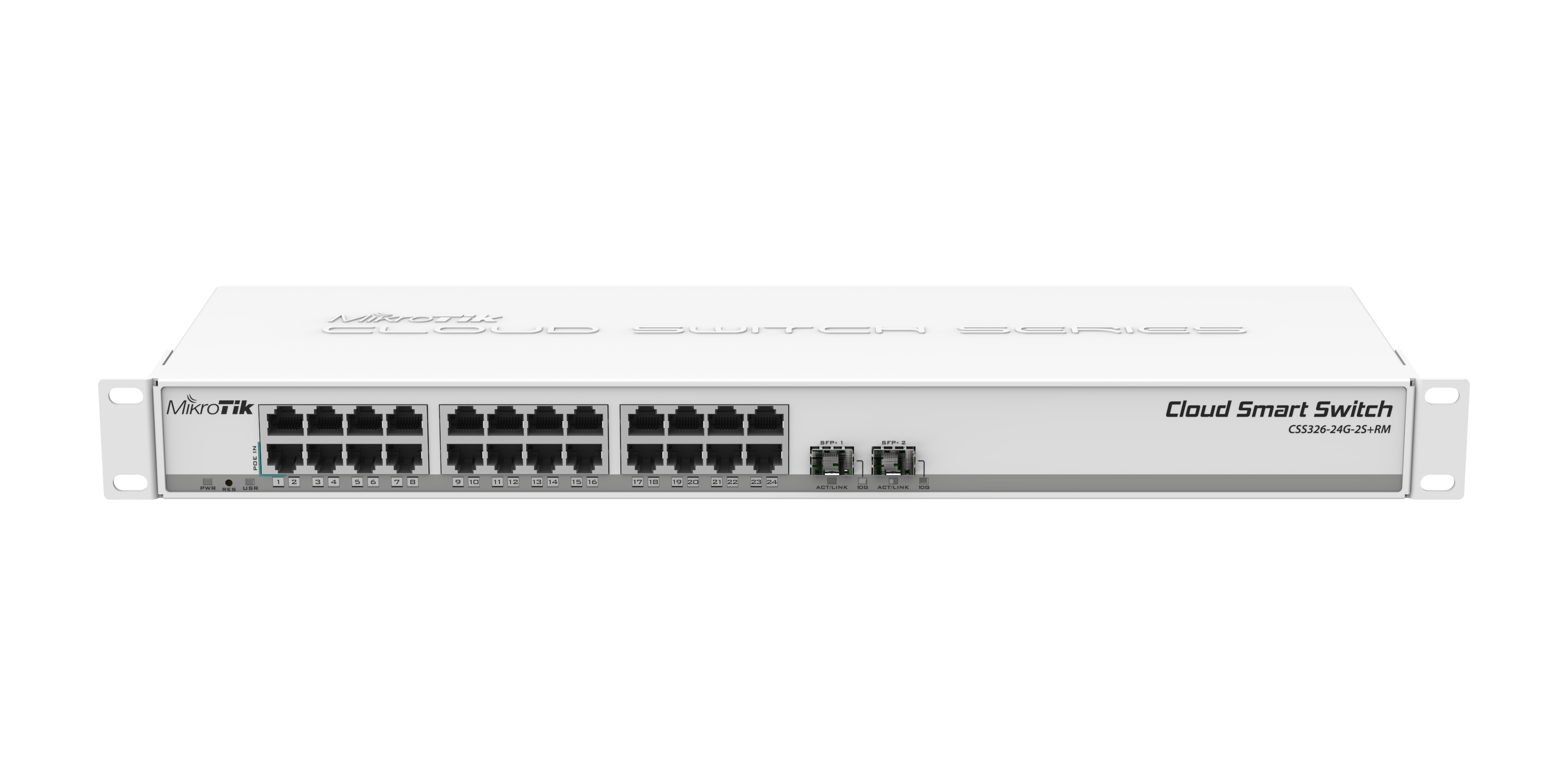 MikroTik CSS326-24G-2S+RM - Netwerk switch - Wit