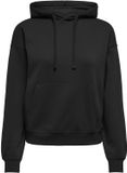 ONLY ONLBEST L/S HOOD SWT - Dames - Zwart - XS