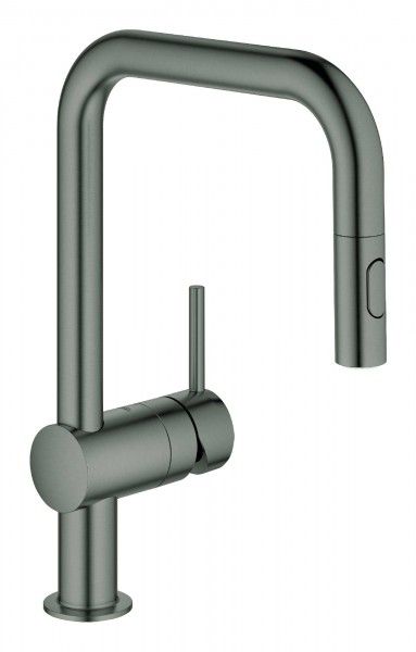 GROHE Keukenmengkraan Minta Met uittrekbare tuit 1 gat 353mm - 4005176488825