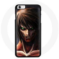 Maniacase Etui voor iPhone SE Eren Aanval op Titanen eng Anime