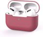 By Qubix AirPods Pro / AirPods Pro 2 Solid series Siliconen hoesje - Wijnrood