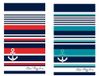 Jose Albero Puerto Handdoek, dames, meerkleurig, standaard