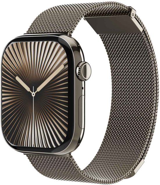Vonmählen Milanese Loop 2 bandje voor de Apple Watch | 44/45/46/49 mm - Desert Sand
