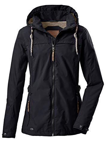 G.I.G.A. DX Women's Casual functioneel jack met afritsbare capuchon - Jamil WMN JCKT A, dark navy, 46, 36742-000