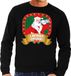 Bellatio Decorations Shoppartners Bv Foute kersttrui / sweater - zwart - dronken Kerstman Im Not Drunk heren XL