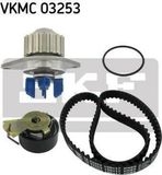 SKF Pompe à eau + kit de courroie de distribution VKMC 03253
