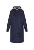 MYMO Tussenmantel navy / grijs gemêleerd