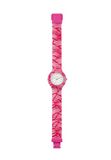 Hip Hop Analoog horloge 'Lace' lichtroze / offwhite