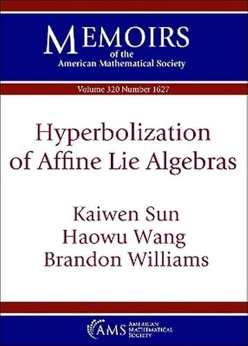 Hyperbolization American Mathematical Society Memoirs: Hyperbolization of Affine Lie Algebras