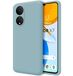 Beschermhoes Huawei Honor X7 blauwe siliconen beschermhoes