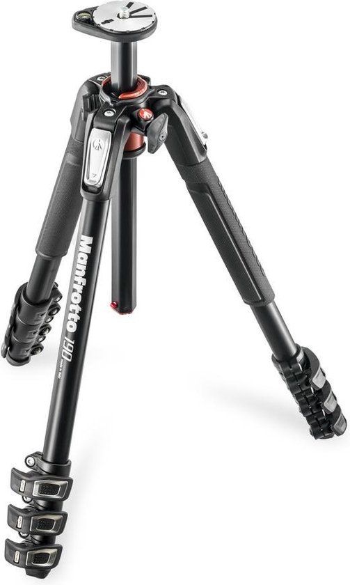 Manfrotto MT190XPRO4 Aluminium Tripod - Black