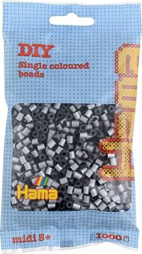 Hama Strijkkralen Zilver '1000 Stuks'