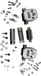 BKL Electronic 10122004 D-sub stekker 180 ° Aantal polen: 25 Solderen 1 stuk(s)