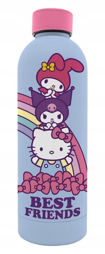 Hello Kitty Waterfles 500ml voor Kinderen - Plastic Transparant