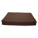 JACK AND VANILLA, Timeless Memphis Hondenbed - Donkerbruin - L