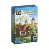 Hans im Glück Carcassonne – Herbergen en Kathedralen (editie 2025), 1e uitbreiding, familiespel, 2-6 spelers, 7+ jaar, 45 minuten, Duits
