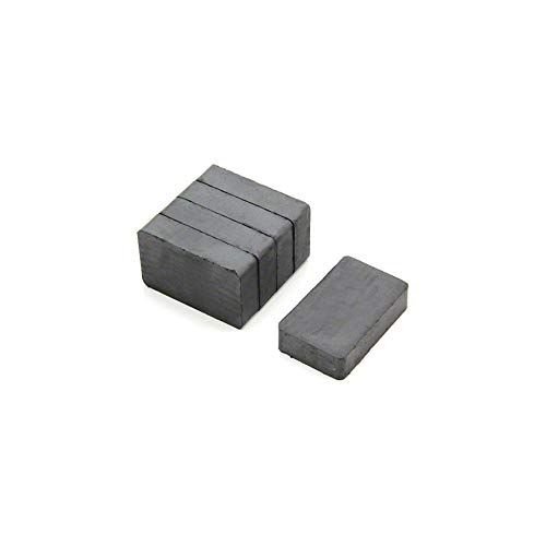 First4magnets F02510-5 Ferrietmagneet - 40 x 25 x 10 mm - 5 stuks