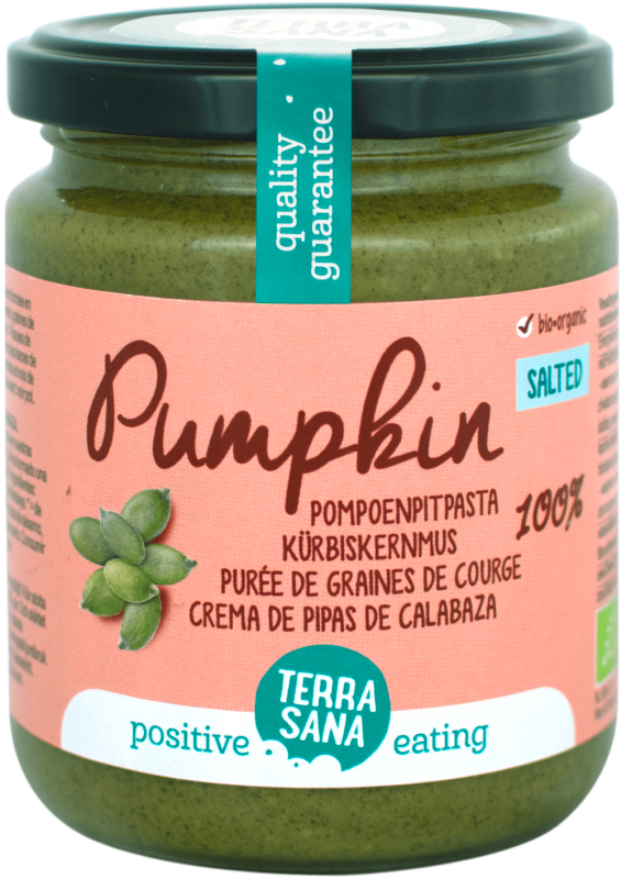 Terrasana Pompoenpitpasta met himalayazout bio 250gr