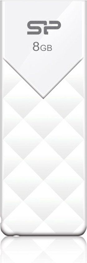 Silicon Power Ultima U03 - USB-stick - USB 2.0 - 8 GB - Wit