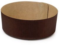 Decora 0320141 60 stuks ronde lage papieren bakvorm Ø 18,5 x H 6 cm - 750 g