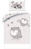 Animal Pictures BABY Dekbedovertrek Uil - 100 x 135 cm - Katoen