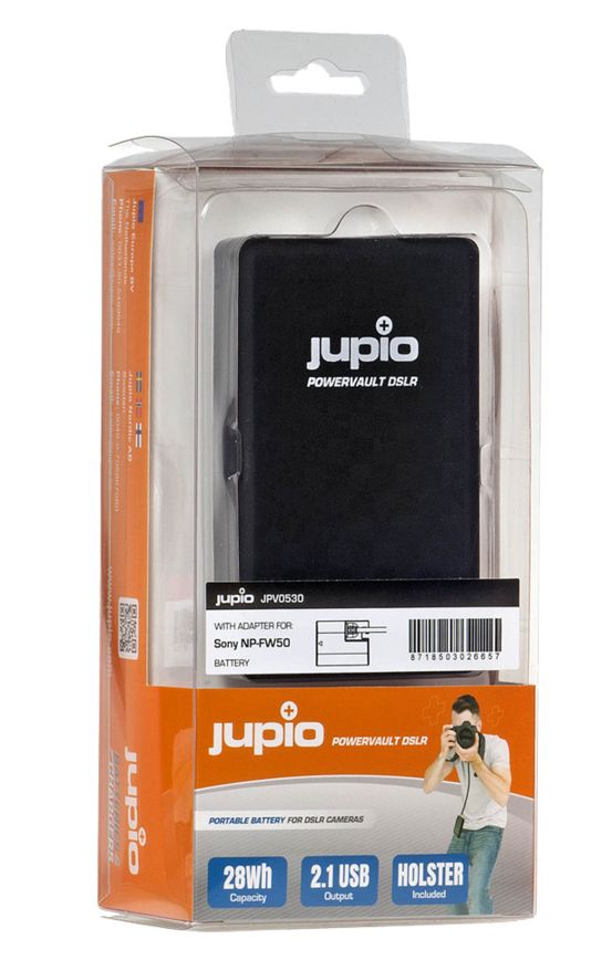 Jupio JPV0530 Camera Battery - 28Wh - Black