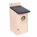 Relaxdays Nestkast - hout - 16x27x12 cm - natuur