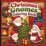 Christmas Gnomes Coloring Book