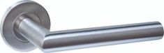 Intersteel Deurkruk Q 01 op rozet verdekt ø52x6mm rvs