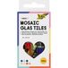 Folia Paper Folia Mozaieksteentjes folia 10x10mm glas basis assorti