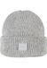 Urban Classics Uniseks gebreide wollen beanie, HEATHERGREY, One size
