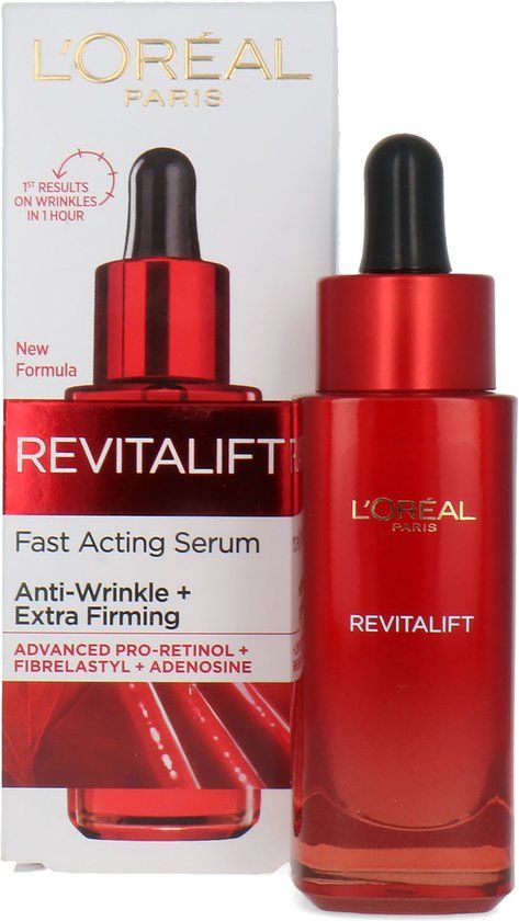 L’Oréal Paris L'Oréal Revitalift Fast Acting Serum - 30 ml - Rijpe Huid - Vrouwen