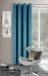 Eurofirany Moderne gordijnen, polyester, turquoise, 140 x 250 x 1 cm