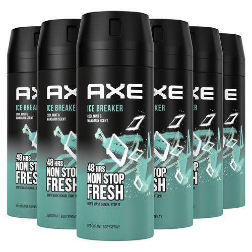 AXE Deodorant Bodyspray Ice Breaker - 6 x 150ML Voordeelverpakking