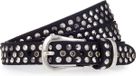 b.belt Leren Riem Roana Belt W95 Black Zwart