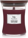 WoodWick Hourglass Medium Geurkaars - Phantom Cherry - 60 branduren
