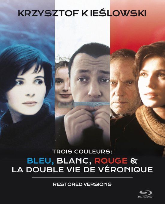 Kieslowski's Trois Couleurs Trilogie + Double Vie De Veronique Box Set (Blu-ray) - Standard Edition - Drama - 4 discs