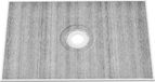 VEVOR Doucherandset, 1219 X 1828 Mm Douchebakset Met 160 Mm Centrale Afvoer, Lichtgewicht Eps Douche-Installatiekits Met 2 Waterdichte Doeken, Douchebak Kantelstangen Geschikt voor Badkamer