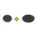 FASTECH® Points velcro à coller Hotmelt Partie crochet et boucle (Ø) 20 mm Noir 1 paire